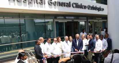 Abinader inaugura Hospital José Joaquín Puello en la Ciudad Sanitaria Luis Eduardo Aybar