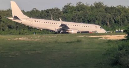 Un avión aterriza de emergencia en el AILA; no hay heridos