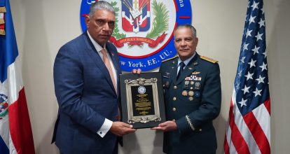 General dominicano Fernando Hernández Calcaño es homenajeado en Nueva York por su histórica designación en la ONU