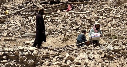 Cifra de muertos por terremoto en Afganistán supera los 1,400 