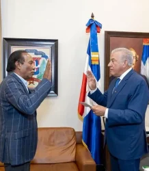 Ministro Bautista juramentó al general Zorrilla Ozuna como director de Desarrollo Fronterizo