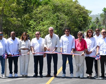 Presidente Abinader y ministro Collado entregan tres nuevas obras turísticas en Puerto Plata
