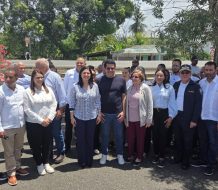 Collado deja iniciada reconstrucción de isleta en Salcedo con una inversión de más de ocho millones de pesos