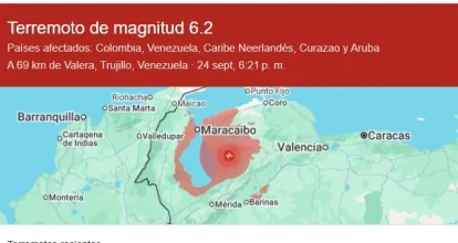 Venezuela bajo alerta tras 10 sismos y más de 20 réplicas