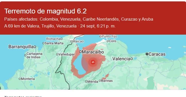 Venezuela bajo alerta tras 10 sismos y más de 20 réplicas