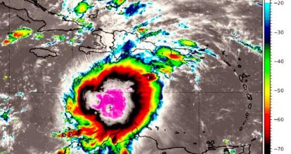 Gloria Ceballos informa tormenta Melissa tiene vientos de 85 kph con velocidad de 4kph