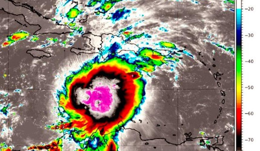 Gloria Ceballos informa tormenta Melissa tiene vientos de 85 kph con velocidad de 4kph