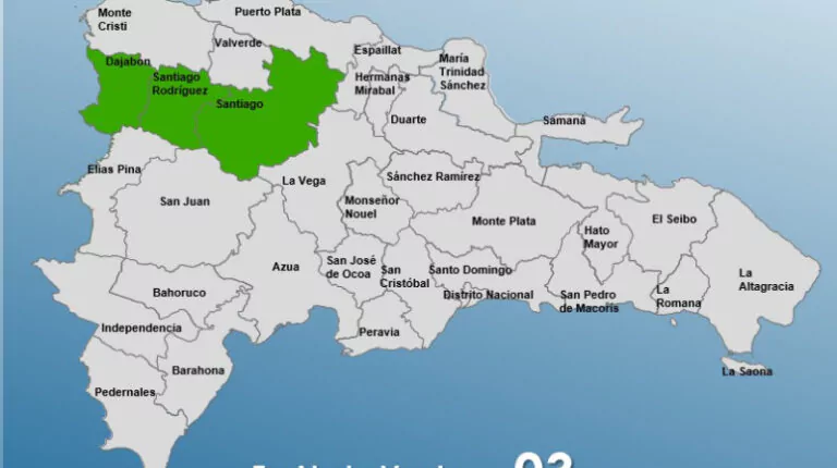 COE emite alerta verde para tres provincias por lluvias y fuerte oleaje en la costa Atlántica