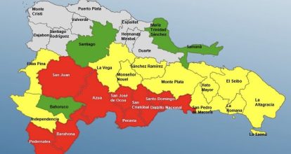 COE coloca ocho provincias en alerta roja por tormenta tropical Melissa