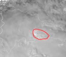 Tormenta Melissa provocará fuertes lluvias en Santo Domingo y región sur, advierte Indomet