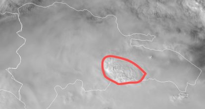 Tormenta Melissa provocará fuertes lluvias en Santo Domingo y región sur, advierte Indomet
