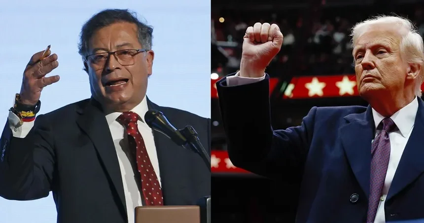 Petro acusa a Trump de abrir «un escenario de guerra» en el Caribe