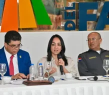 Faride Raful reconoce déficit policial y promete elevar patrullaje al 60%