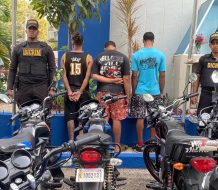PN desmantela supuesta banda dedicada al robo y comercialización de motocicletas en San Juan