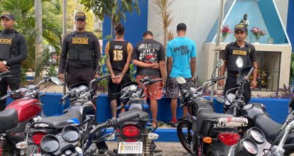 PN desmantela supuesta banda dedicada al robo y comercialización de motocicletas en San Juan