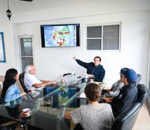 Oficina Senatorial de Santiago coordina acciones preventivas ante la tormenta tropical Melissa