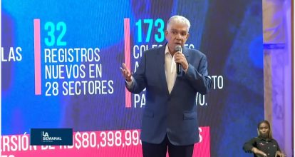  Eduardo Estrella anuncia construcción de un túnel pluvial para frenar inundaciones en la Avenida Luperón