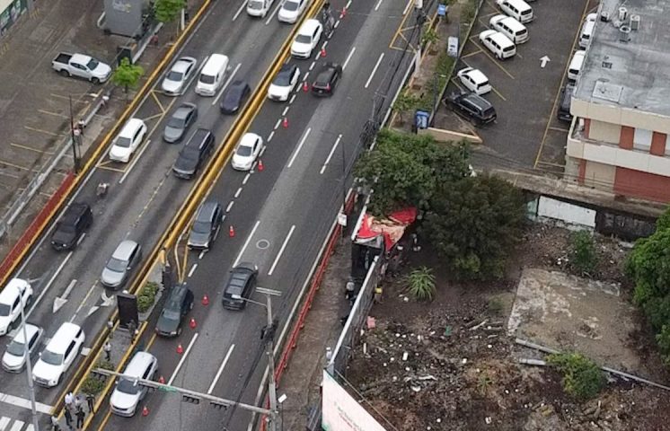 Habilitan nuevo contraflujo en la avenida Abraham Lincoln para mejorar la fluidez del tránsito