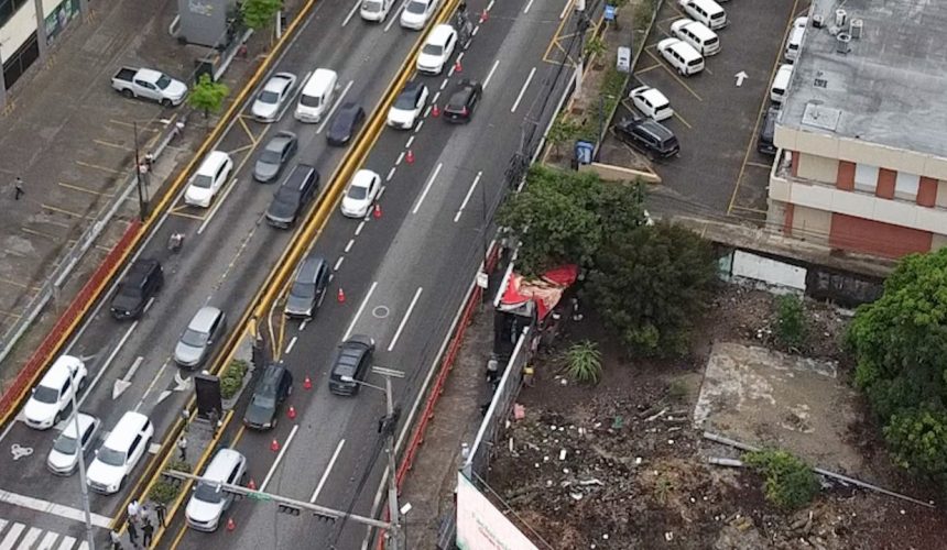  Habilitan nuevo contraflujo en la avenida Abraham Lincoln para mejorar la fluidez del tránsito