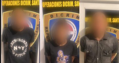 Arrestan a “El Pinto” y otros dos individuos acusados de múltiples robos en Santiago