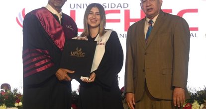 UFHEC gradúa a más de mil profesionales y honra al Dr. Julio Hazim con Doctorado Honoris Causa