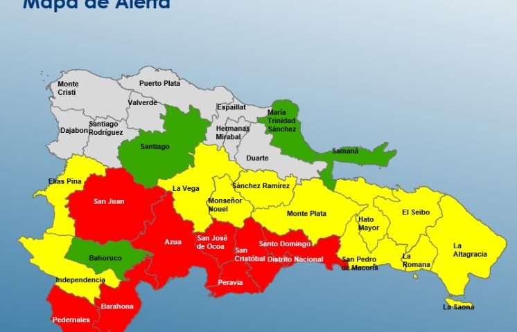 Significado de las alertas verde, amarilla y roja durante una tormenta en RD