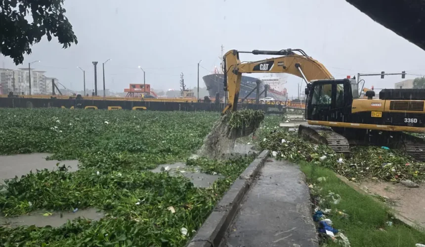 Reabren el puente flotante tras operativos de limpieza