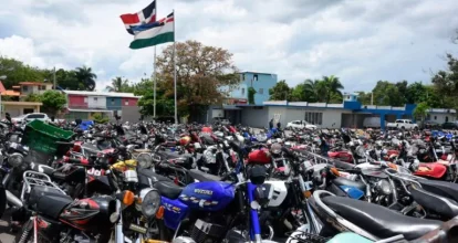 Policía retiene más de 1,700 motocicletas en Santiago durante el último mes
