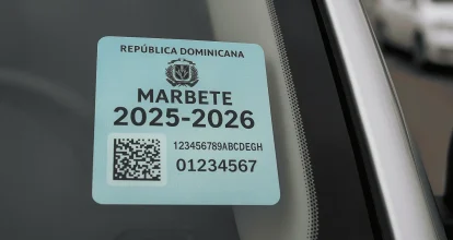 Más de 100 mil conductores han renovado el marbete, según la DGII