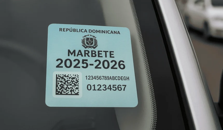 Más de 100 mil conductores han renovado el marbete, según la DGII