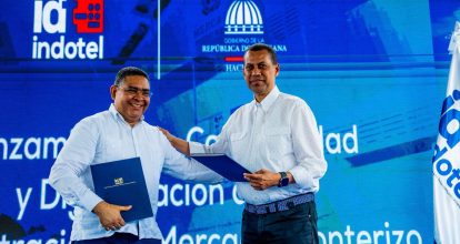 Indotel y Ministerio de Hacienda modernizan sistema de cobros en Mercado Fronterizo de Dajabón