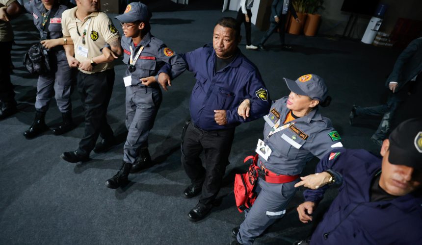 Controlado el incendio en la zona de negociaciones de la COP30 de Belém