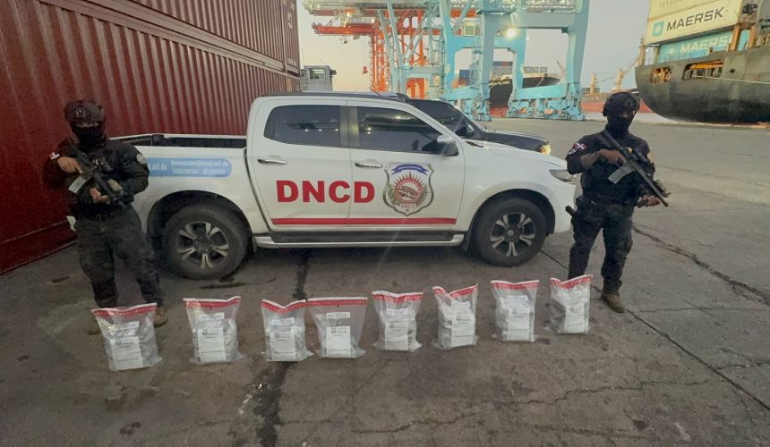 DNCD frustra envío de 37 paquetes de presunta cocaína a Puerto Rico