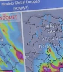 Indomet advierte onda tropical provocará fuertes lluvias desde la madrugada del domingo