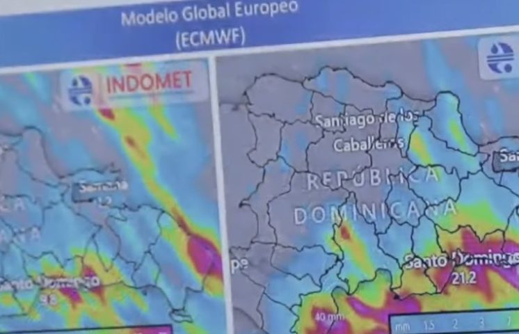 Indomet advierte onda tropical provocará fuertes lluvias desde la madrugada del domingo