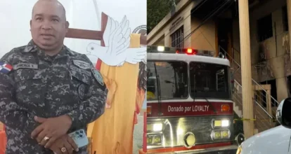 Oficiales de la PN profundizan investigación sobre incendio que provocó la muerte a coronel de Santiago