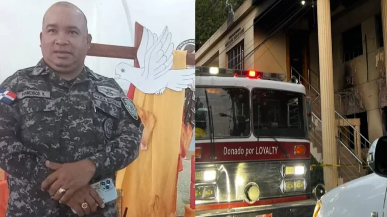 Oficiales de la PN profundizan investigación sobre incendio que provocó la muerte a coronel de Santiago