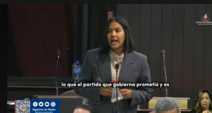 Diputada defiende lucha anticorrupción del gobierno; llama a la decencia en la política