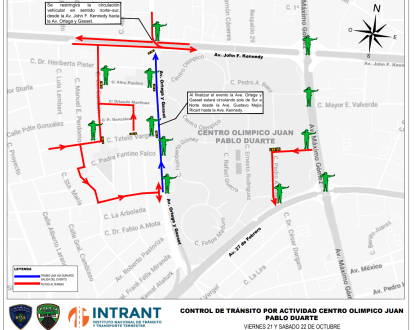 Anuncian medidas especiales de movilidad por concierto del artista Bad Bunny en el Centro Olímpico 