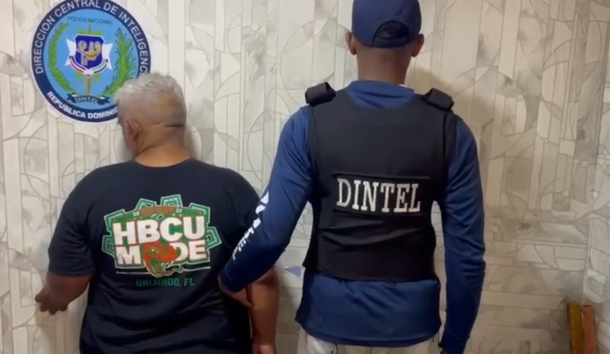 Policía Nacional apresa hombre por realizar disparos al aire con arma de fuego ilegal en San Juan