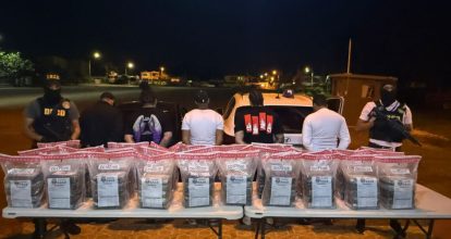 Desmantelan presunta red de narcotráfico en Azua; hay cinco personas detenidas