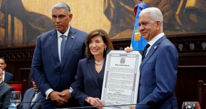 Congreso Nacional recibe visita oficial de la gobernadora del Estado de Nueva York