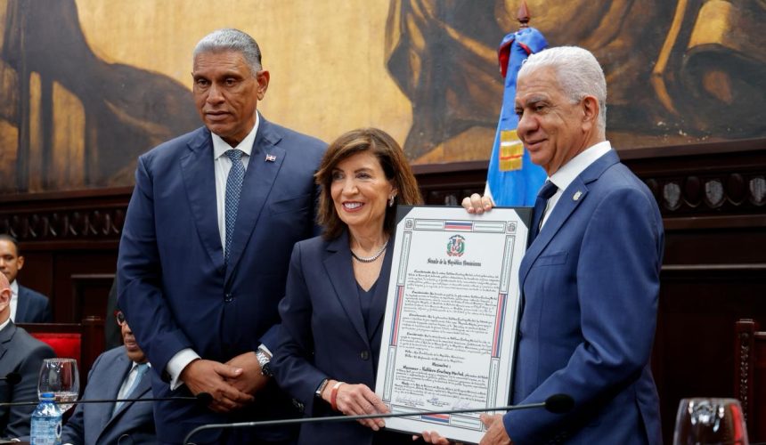 Congreso Nacional recibe visita oficial de la gobernadora del Estado de Nueva York