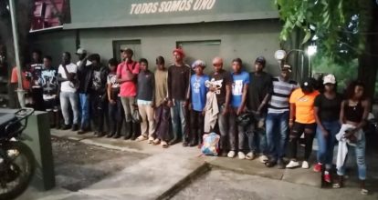 Detienen 19 haitianos indocumentados e incauta tres motocicletas durante operativo en Montecristi