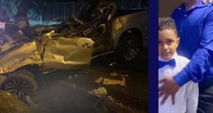 Padre e hijo fallecen en accidente de tránsito en Ceiba de Madera, Moca