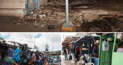 Alcaldía del DN recupera aceras de la Máximo Gómez con Nicolás de Ovando