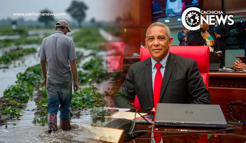 Franklin Romero pide a Agricultura hacer levantamiento a productores provincia Duarte  que fueron afectados por lluvias