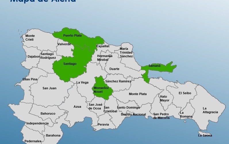 El COE coloca cuatro provincias en alerta por vaguada 