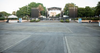 Alcaldía del DN deja en total limpieza parque y entorno tras concierto de Rauw Alejandro