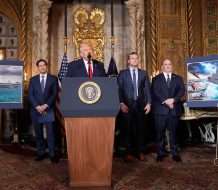 Trump anuncia la construcción de dos nuevos buques de guerra